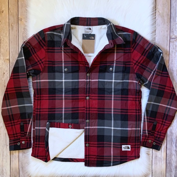 Mens Campshire Plaid Shirt Jacket 